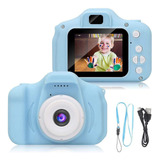 Camara Digital Hd Compacta Niños + Juegos 32gb Recargable