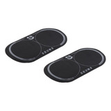 2 Pads De Impacto Para Parche De Bombo Doble Pedal Doble