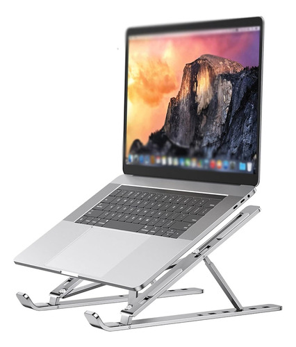 Soporte Laptop Base Aluminio Plegable Ajustable Portátil