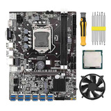 Placa Base Minera B75 Btc G530/g630, Cpu, Ventilador Y Desto