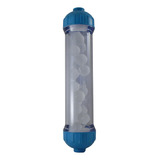 Filtro Agua Sarro Lineal Recargable 1/4 Sales Aptas Consumo 