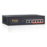 Conmutador Poe Terow, Conmutador De Red Ethernet De 6 Puerto