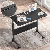 Wellynap 31.4mobile Side Table Laptop Desk With Tablet Slot
