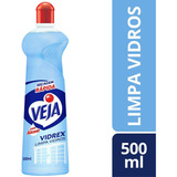 Veja Limpa Vidros Líquido Vidrex Squeeze 500ml