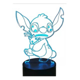 Lampara Led 3d Stitch Usb Touch 7colores T.3