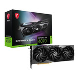 Tarjeta Gráfica Msi Geforce Rtx 4070 Gaming X Slim 12g -