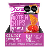 Quest Nutrition Chips De Proteína. Chips Estilo Tortilla Sabor Salsa Roja 256g.