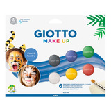 Set 6 Colores Pintacaritas Giotto Make Up