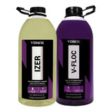 Kit Shampoo V-floc 3l + Descontaminante Ferroso Izer 3l