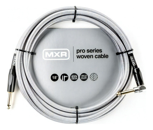 Cable Instrumento Mxr Dciw18r Tela Silver 5.5 M Recto/angula