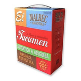 Tucumen Vino Bag In Box, Malbec 3 Litros, Budeguer, Oferta!