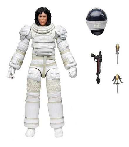 Alien Ripley Compression Suit Astronauta Nostromo 18 Cm
