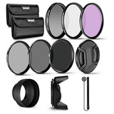 Kit De Filtros Profesionales Para Lentes De 55mm Sony