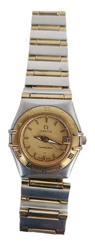 Relógio Omega Constellation Ouro Aço Lindo Leia Anúncio Top