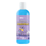 Shampoo Y Ancondicionador Para Perro Ninu 1 Litro Mascota Fragancia Mora Azul