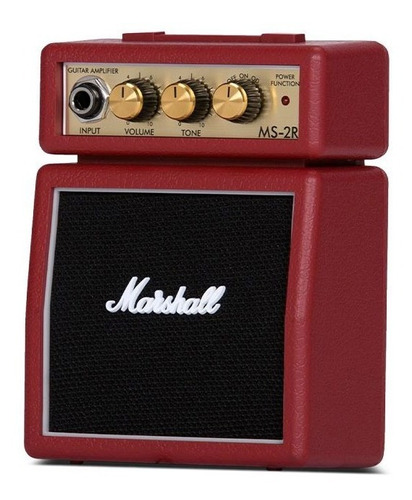 Amplificador Marshall Micro Amp Ms-2 Red Para Guitarra 1w 