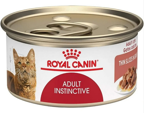 Royal Canin Adult Instinctive Thin Slices In Gravy 85g 12pz
