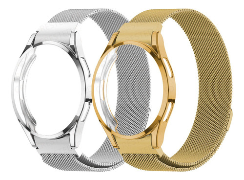 2 Fundas Case Y Correa Magnética Para Samsung Galaxy Watch 6