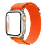 Correa Compatible Con Apple Watch Tela Alpin + Case Ultra