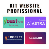 Kit Wordpress: Astra Pro + Yoast Seo + Elementor + Wp Rocket
