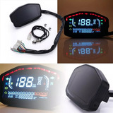 Painel Digital Moto Lcd De Racer Universal Da Motocicleta