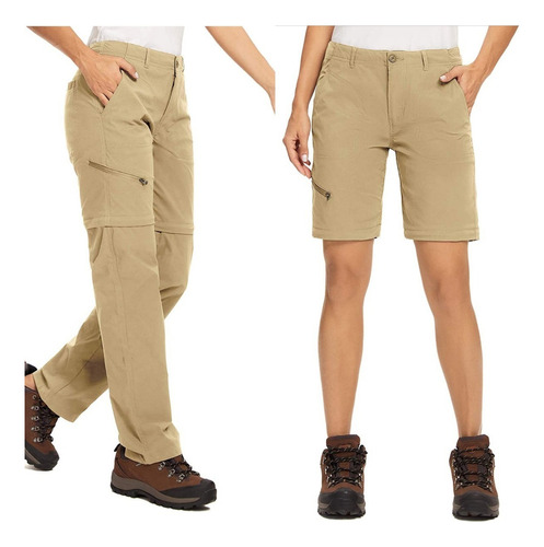 Pantalon Trekking Mujer Secado Rapido 