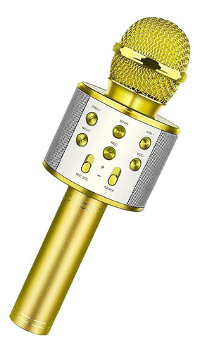 Micrófono Inalámbrico Bluetooth Karaoke Micrófono De Bocina