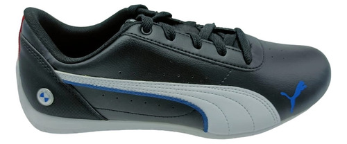 Tenis Original Puma Bmw Mms Neo Cat 307309-01 Black-white