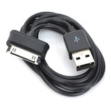 Cable Galaxy Tab 2 Usb Cargador Sincronizador P5110 Negro 1m