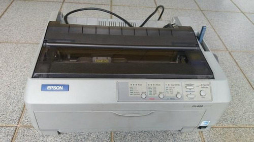 Impressora Matricial  Epson Fx 890 Com Tampa