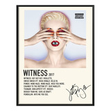Poster Katy Perry Album Music Tracklist Exitos Witness 80x60