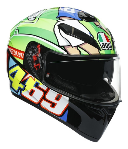 Casco Cerrado Agv K-3 Sv Top-rossi Mugello 2