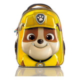 Mochila Paw Patrol Térmica De Rubble Original Nueva Color Amarillo