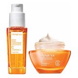 Set X 2 Avon Anew Vitamina C: Crema Facial Y Serum Concentra