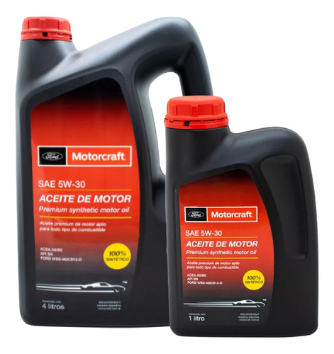 Aceite Sintetico Motorcraft 5w30 5lts 