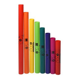 Kit Escala Diatônica Dó Maior Com 8 Boomwhackers Bwdg