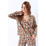 Pijama Mujer Camisero Largo - Sweet Lady 2652-22