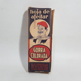 Antigua Caja Hojas De Afeitar Boina Roja Lote 100 Mag 60067