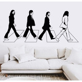 Vinilos Decorativos Beatles Abbey Road Pared