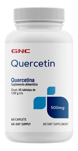 Gnc  Quercetin 500 Mg  Antioxidante