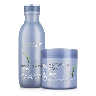 Alea Shampoo 500ml + Mascarilla Lisos 400ml - Sin Parabenos | Envío gratis