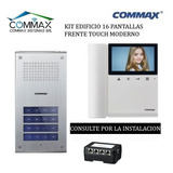 Portero Electrico Visor Commax 16 Departamentos Modum Video