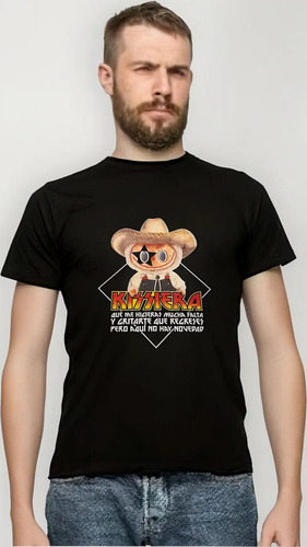 Playera Labubu Kissiera Rock Norteño Parodia Kiss Punch