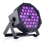 Foco Par 36 Led Uv Ultravioleta Luz Negra Dmx Fiesta Fluor