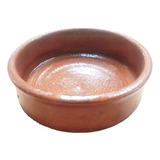 Cazuela De Barro Cocido Rustica De 12 Cm Esmaltada