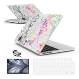 Funda Rigida Para Macbook Air 13.6 M3 A3113 M2 A2681 - 04