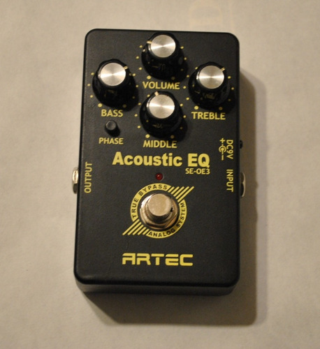 Artec Se-oe3 Pedal Eq Para Guitarra Acustica Bvinstrumentos 