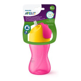 Avent Philips Vaso Con Popote 300ml Rosa Scf798/02