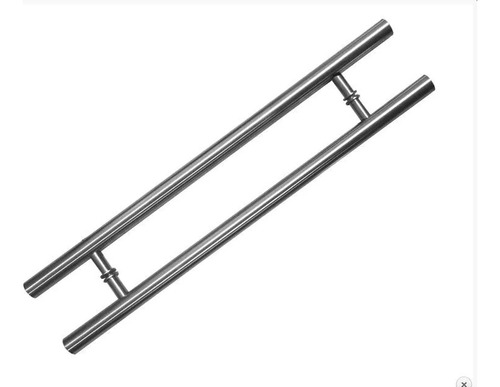 Manija Acero Inox Puerta Vidrio De Enfrentar 39,5cm X 1pulga