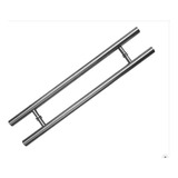 Manija Acero Inox Puerta Vidrio De Enfrentar 39,5cm X 1pulga